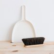 Wood Hand Broom & Dustpan Set For Sale