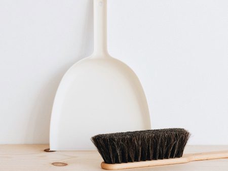 Wood Hand Broom & Dustpan Set For Sale