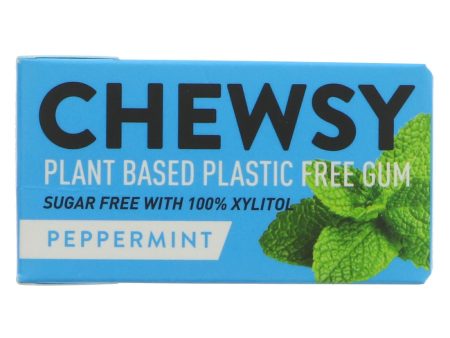 Chewsy | Peppermint Gum | 15g For Sale