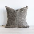 Wool Throw Pillow Cover - Grey Accent Online Sale