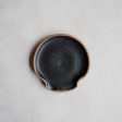 Ceramic Spoon Rest - Dark For Sale