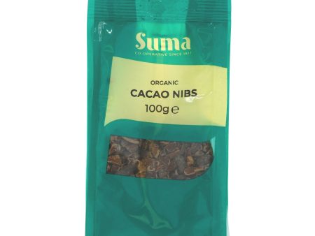 Suma | Cacao Nibs - Organic - Lightly Roasted | 100g Discount