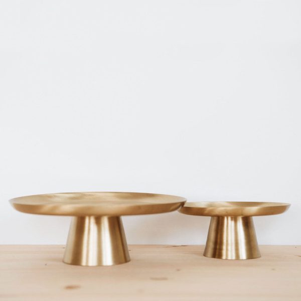 Brass Cake Stand - Large Online Sale