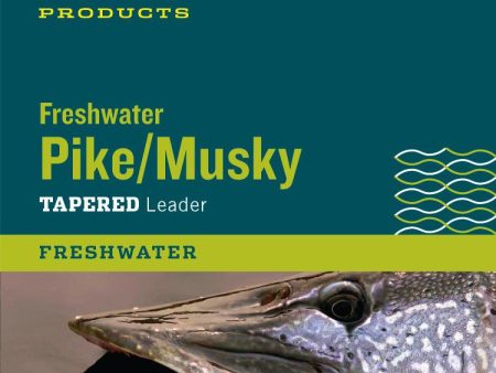 Rio Pike Musky Tapered Leader Online now