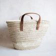 Classic Woven Palm Leaf Market Shopper Online Sale