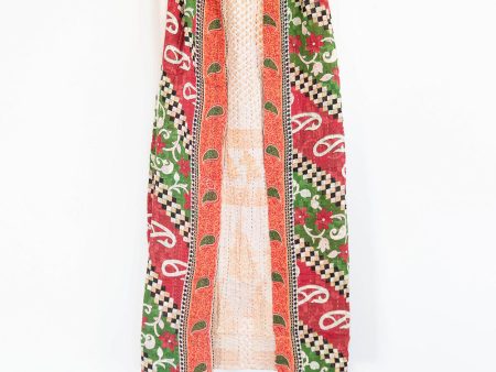 One-of-a-kind Kantha Quilt - KT4218 Online Sale