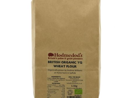 Hodmedod s | YQ Population Wheat Flour - Stoneground, Organic | 1.5kg For Cheap