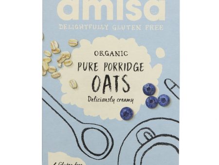 Amisa | Organic Porridge Oats | 325g Online Hot Sale