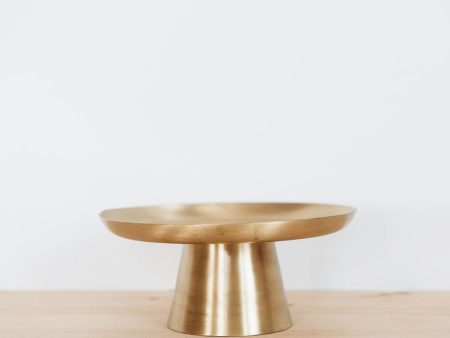 Brass Cake Stand - Small Online Sale