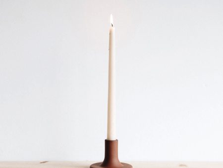 Ceramic Taper Candlestick - Earth Online Hot Sale