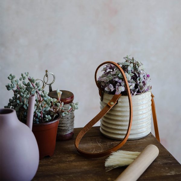 Ceramic Hanging Planter - Natural Fashion