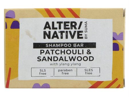 Alter Native | Shampoo Bar - Glycerine - Patchouli - With sandalwood & ylang ylang | 90g Online