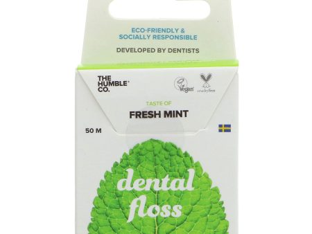 Humble | Dental Floss - Fresh Mint - plastic free | 50m Hot on Sale