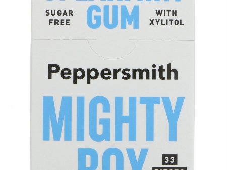 Peppersmith | Mighty Box Spearmint Gum | 50g Online Hot Sale