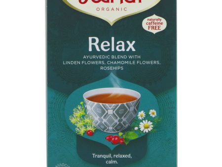 Yogi Tea | Relax - Linden, Chamomile, Rosehips | 17 bags Discount