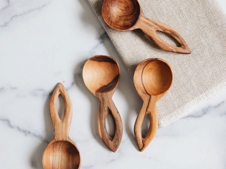 Wooden Scoop Spoon Set Online