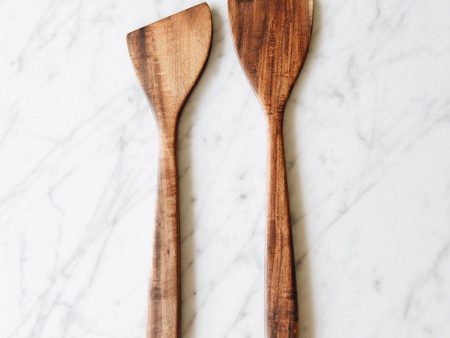 Acacia Wooden Spatula Set Supply