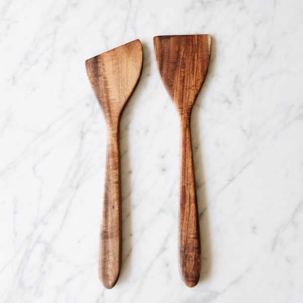 Acacia Wooden Spatula Set Supply