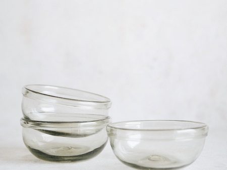 Small Handblown Glass Bowl Online now