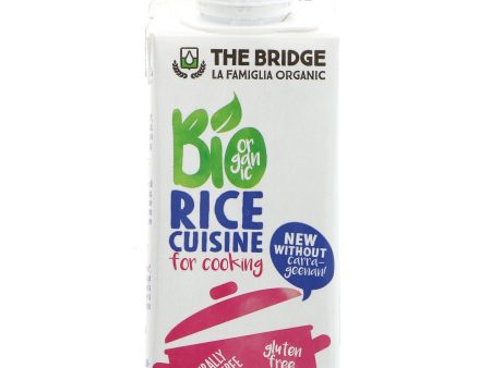 The Bridge | Rice Cream - Organic - non dairy cream | 200ml Hot on Sale