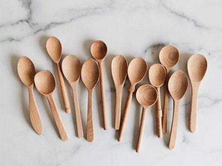 Baker s Dozen Beechwood Spoons - Small Hot on Sale