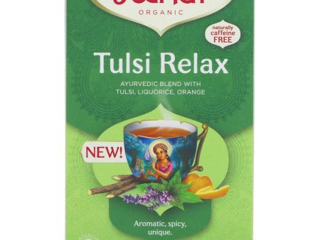 Yogi Tea | Tulsi Relax - Tulsi, Basil, Liquorice | 17 bags Discount