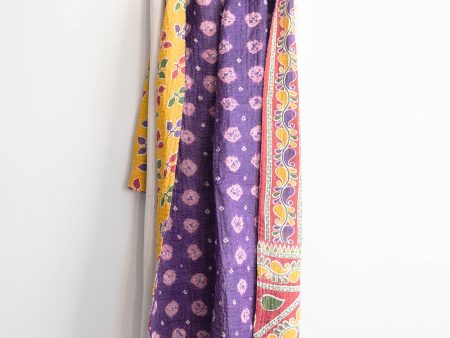 One-of-a-kind Kantha Quilt - KT6144 For Discount