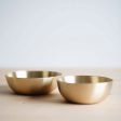 Artisan Brass Bowl Set For Sale