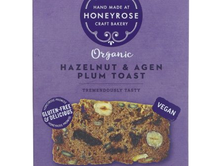 Honeyrose | Hazelnut & Agen Plum Toast | 110g Sale