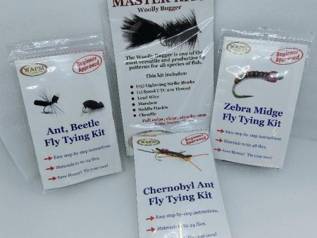 Tying kits for individual flies Online now