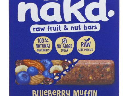 Nakd | Blueberry Muffin Multipack | 4 x 35g Online now