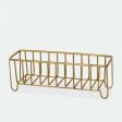 Brass Wire Storage Basket - Small For Cheap