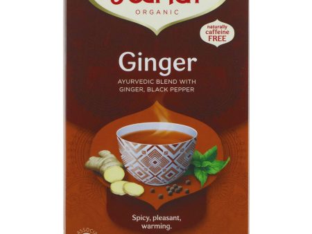 Yogi Tea | Ginger - Ginger, Black Pepper | 17 bags For Cheap