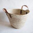 Classic Woven Palm Leaf Market Shopper Online Sale