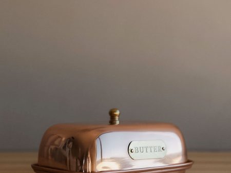 Copper Butter Dish Hot on Sale