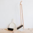 Wood Hand Broom & Dustpan Set For Sale