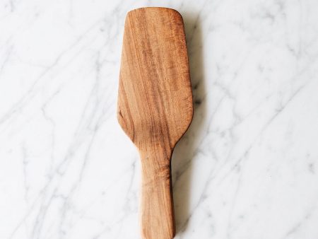 Acacia Wooden Omelet Spatula Online now