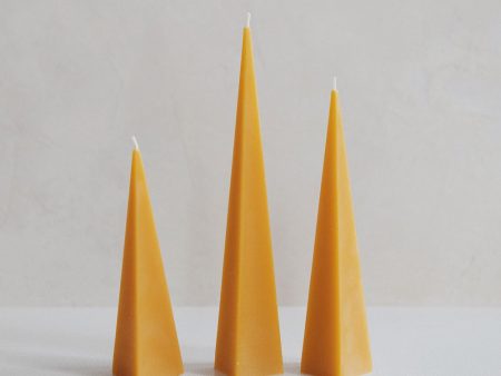 Beeswax Peak Candle Set Fashion