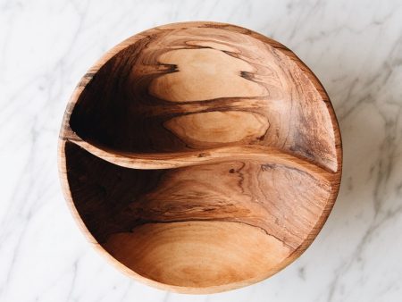 Wild Olive Wood Serving Bowl Cheap