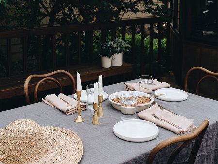 Stonewashed Linen Tablecloth For Sale