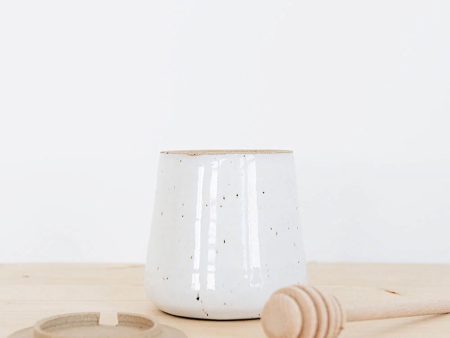 Ceramic Honey Jar with Dipper Fashion