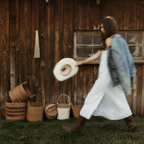 Busby Rattan Basket Sale