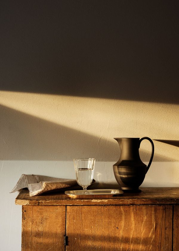 Artisan Stoneware Pitcher - Black Sale