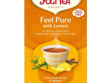 Yogi Tea | Feel Pure with Lemon - Liquorice, Lemon | 17 bags For Cheap