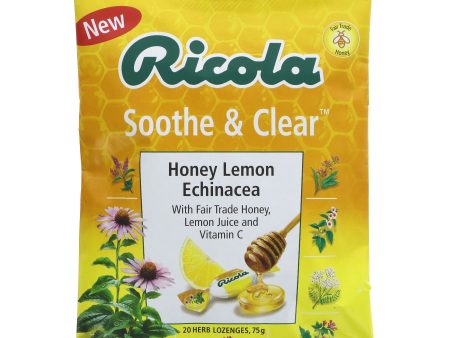 Ricola | Honey, Lemon & Echinacea | 75g Fashion