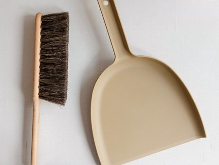 Wood Hand Broom & Dustpan Set II Online