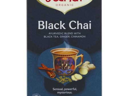 Yogi Tea | Black Chai - Black Tea, Ginger, Cinnamon | 17 bags Online now