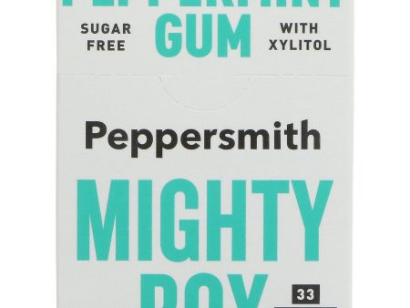 Peppersmith | Mighty Box Peppermint Gum | 50g Online