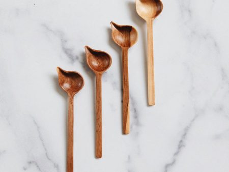 Wooden Corner Stirring Spoon Set Online Hot Sale