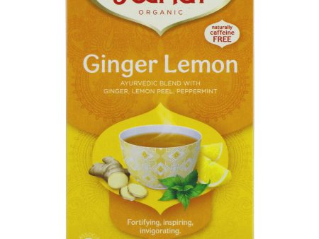 Yogi Tea | Ginger Lemon - Ginger, Lemon, Peppermint | 17 bags Fashion